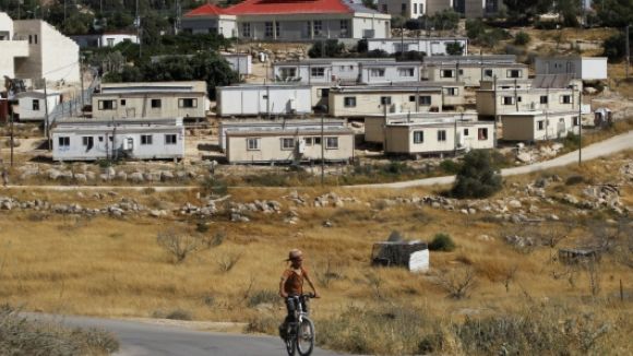 Una imatge d'un assentament a Cisjordnia / Font: ACN