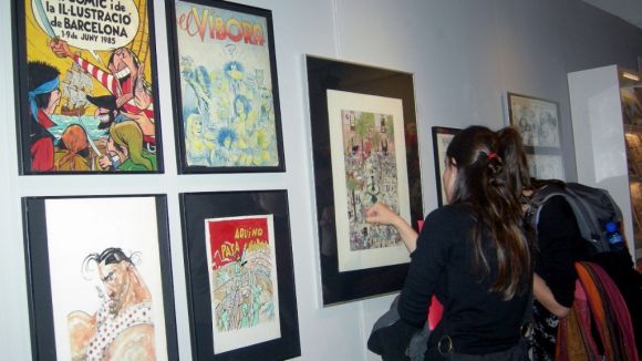 Imatge de la mostra dedicada al còmic