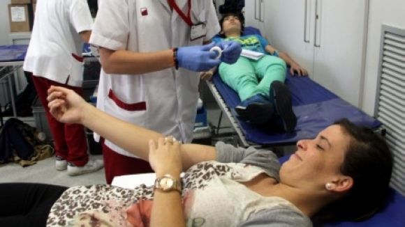 Els santcugatencs tenen l'oportunitat de donar sang aquest dimarts / Foto: ACN