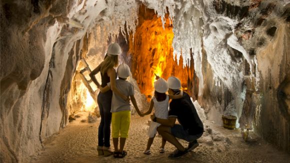 Visitar les mines de sal de Cardona, una de les propostes d''El temps oport' d'aquesta setmana / Font: Cardonaturisme.cat