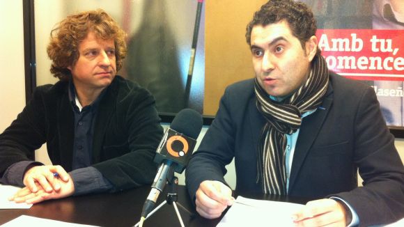 Pere Soler i Ferran Villaseor, en una imatge d'arxiu