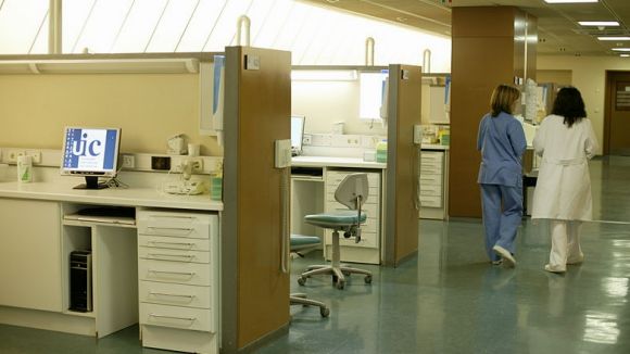 Interior de les instal·lacions de l'hospital