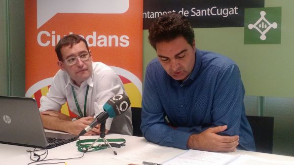 Sergio Blzquez i Aldo Ciprin han presentat les mocions al ple d'octubre
