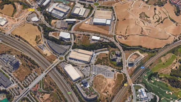 Vista aèria de Can Sant Joan / Foto: Google Maps