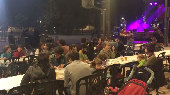 La festa d'aquest dissabte ha tingut lloc al parc de Ramon Barnils