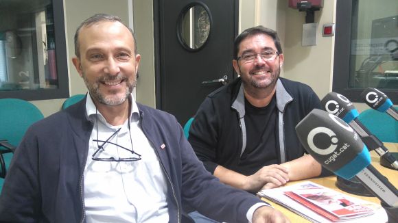De dreta a esquerra, Llus Carreras i Xavier Royo