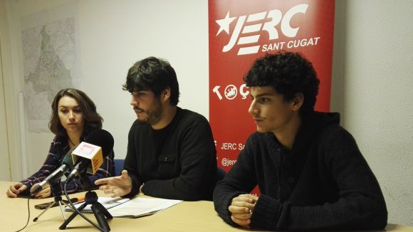 Eli Escoda, ric Gmez i Lluc Cahs han presentat les demandes de les JERC