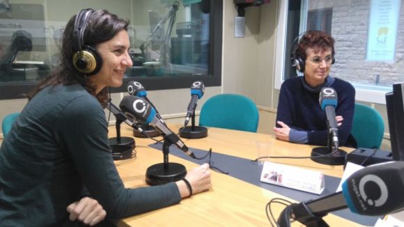 D'esquerra a dreta, Eva Navarro i Neus Sotomayor