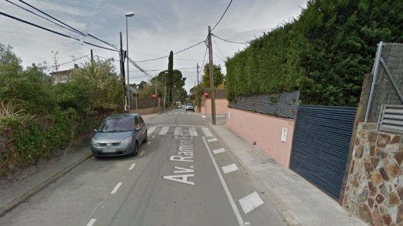 Els fets s'han produit a l'avinguda de Ramon Escayola de Valldoreix / Foto: Google Maps