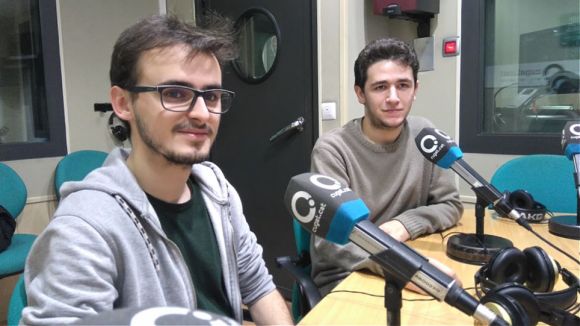 D'esquerra a dreta, Bernat Bonaventura i lex Pulido