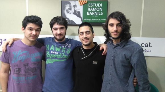 D'esquerra a dreta, Guillem Babitsch, Joaquim Cuervo, Joel Lpez i Jos Lus Garcia