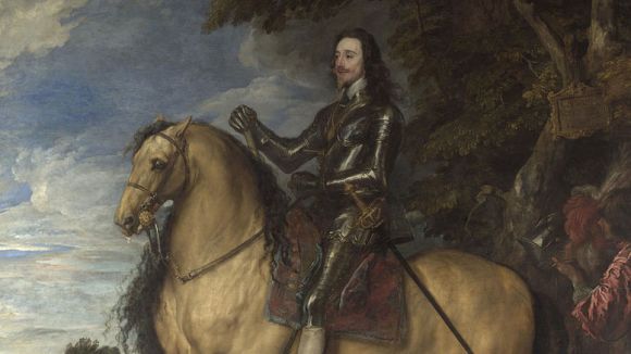 Carles I d'Anglaterra en un retrat d'Anthony van Dick / Foto: Wikipedia