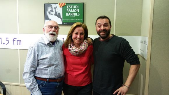 Eduard Jener amb Maria Vancells i Domnec Romera