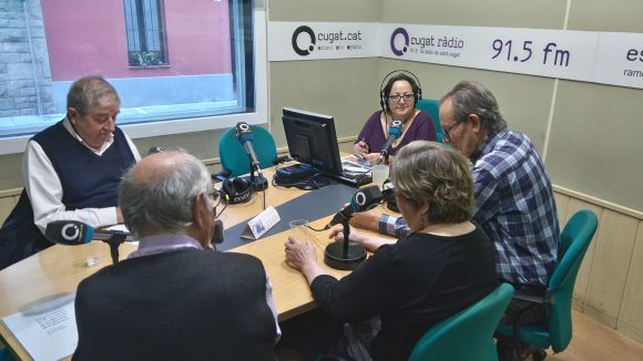 Els tertulians d'aquest dijous amb la presentadora, Carme Reverte