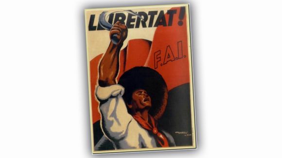 El cartell 'Llibertat!' / Foto: Centenari Carles Fontserè