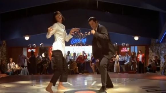 Uma Thurman i John Travolta a ritme de 'You never can tell' / Foto: YouTube