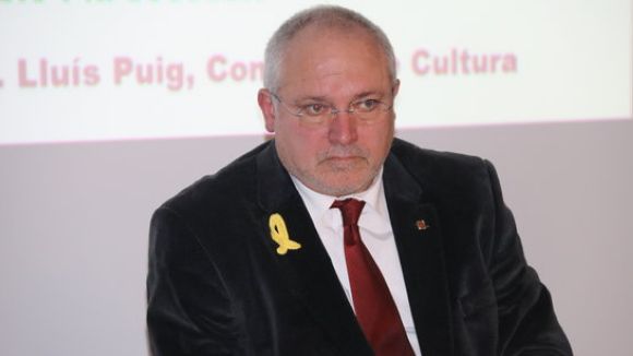 El conseller de Cultura cessat, Llus Puig, a Brusselles / Foto: ACN