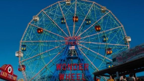 'Wonder Wheel' se stiua al parc d'atraccions de Coney Island, als EUA / Imatge: YouTube