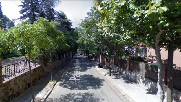 La fuita s'ha produt al passeig de Rossinyol de Valldoreix / Foto: Google Maps