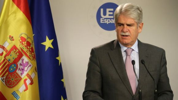 El ministre espanyol d'afers exteriors, Alfonso Dastis / Foto: ACN