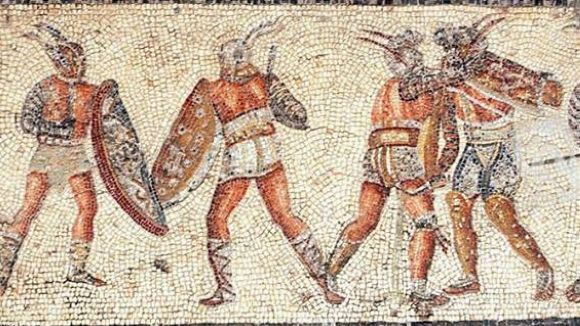 Els gladiadors sn una figura emblemtica de l'antiga Roma / Foto: Facebook AESC