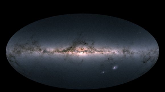 La missi Gaia permet fer un mapa tridimensional de la Via Lctia / Foto: Agncia Espacial Europea