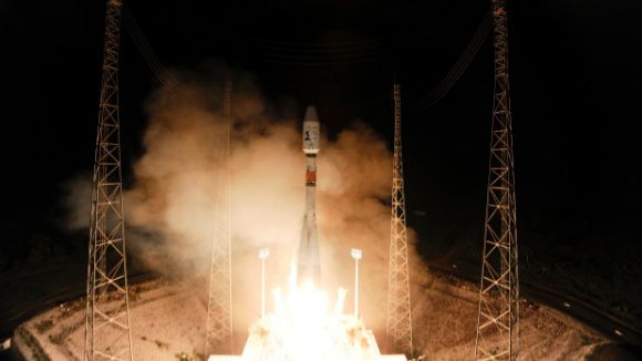 L'enlairament del satèl·lit Gaia / Foto: ESA