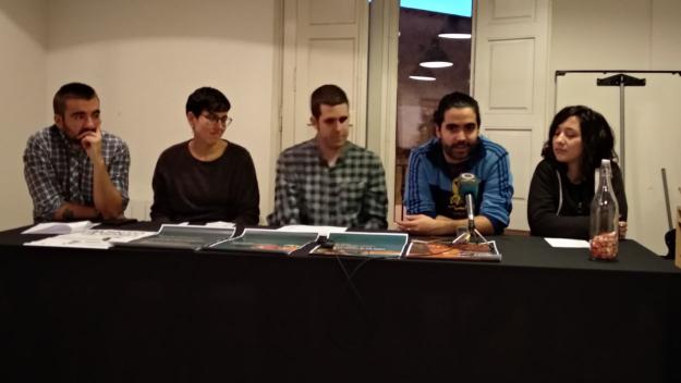 Els organitzadors a la roda de premsa de presentaci / Foto: Cugat.cat