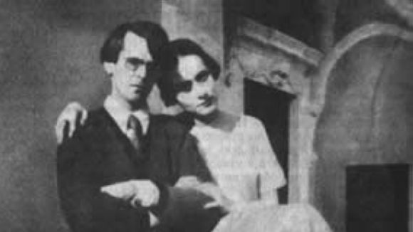 Nina Berbèrova i Vladislav Khodasevich, en una foto de l'any 1925 / Foto: Wikipedia