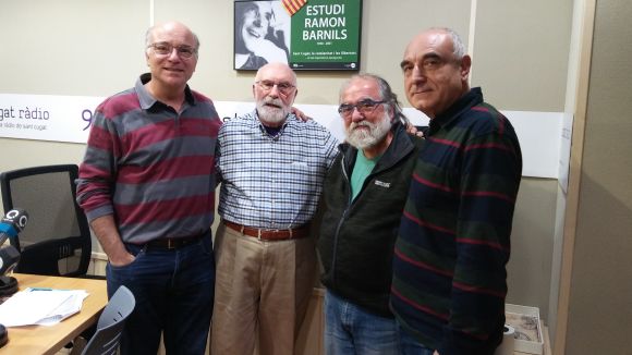 Lloren Serrahima, Eduard Jener, Pep Miramunt i Josep Sala
