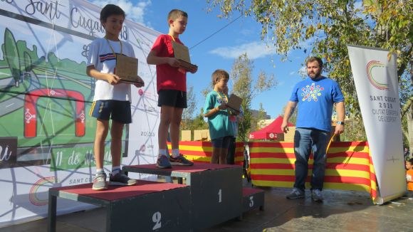 Imatge dels atletes premiats / Foto: Cugat.cat