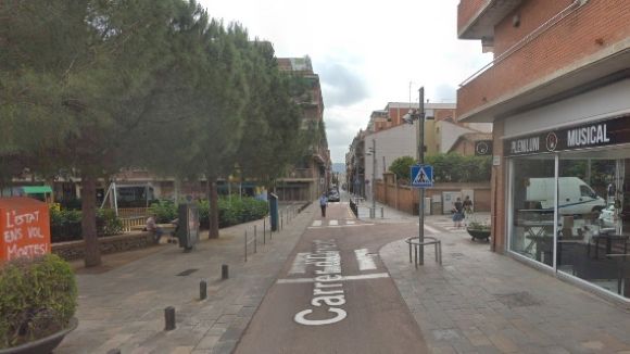 Les obres al carrer d'Orient també afectaran al tram comprès entre la plaça d'en Coll / Foto: Google Maps