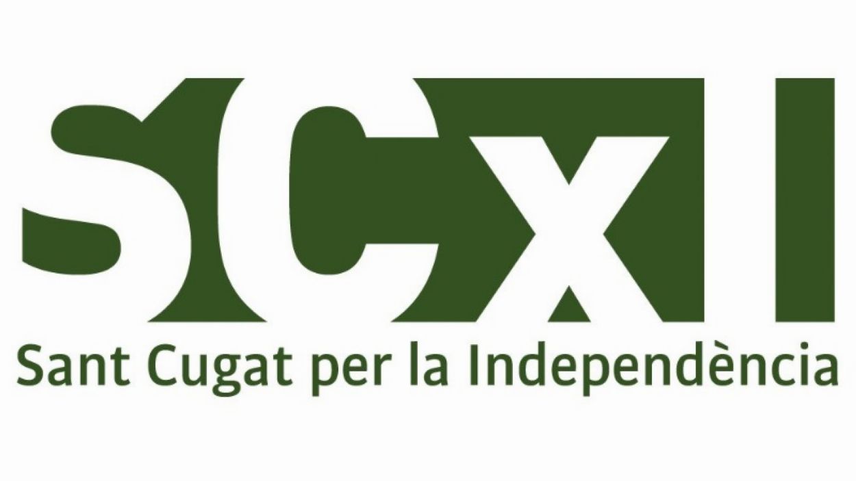 Logotip de l'ANC a Sant Cugat  / Foto: Sant Cugat per la Independncia