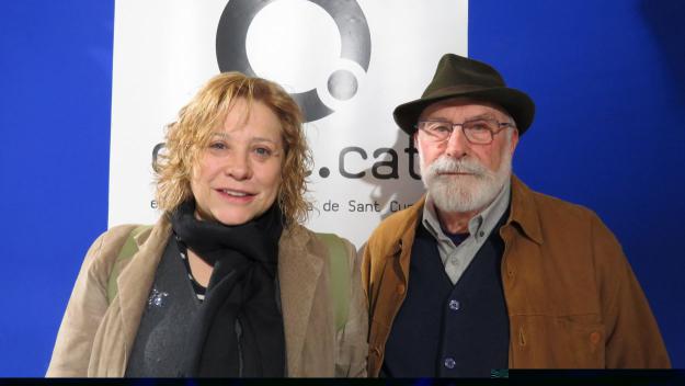 Merc Arnega ha passat aquest divendres pels estudis de Cugat.cat amb Eduard Jener / Foto: Cugat.cat