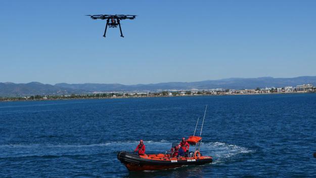 Els drons estan encara en fase de proves / Foto: UPC