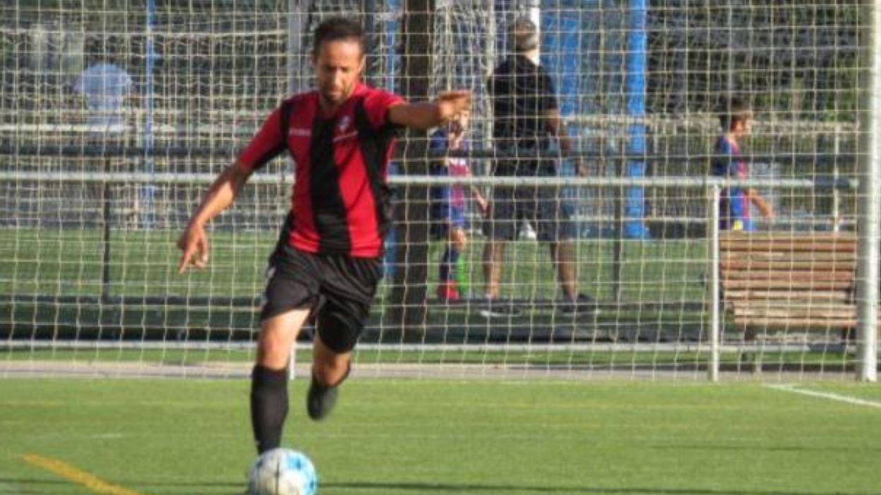 Naufal ha marcat el gol del triomf / Font: Cugat Mèdia