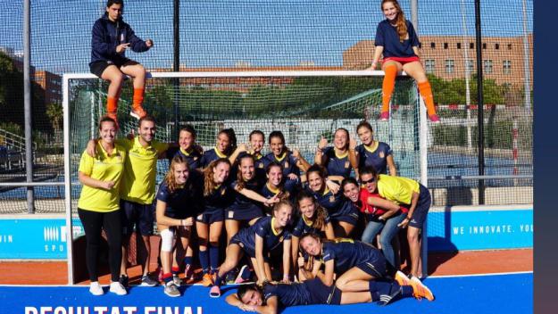 Catalunya sub 18 ha guanyat l'Estatal amb quatre jugadores del Junior / Font: Federaci Catalana