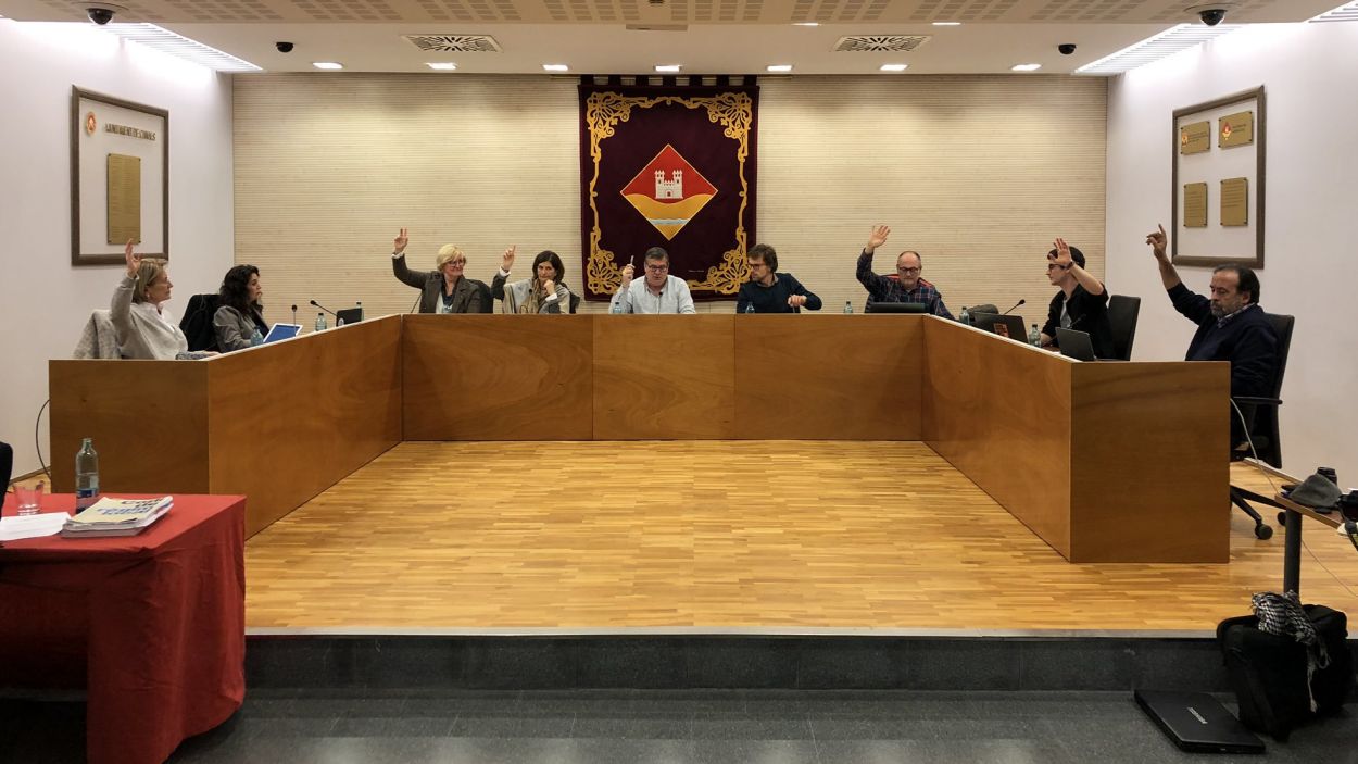 Sessió de constitució de la nova junta de veïns de l'EMD de Valldoreix