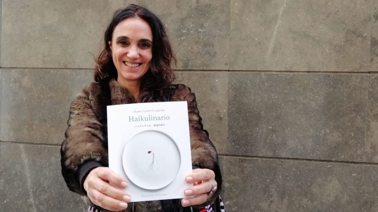 Marta Lpez, autora de Haikulinario ha passat pel Sant Cugat a fons/ Foto: Cugat Mdia