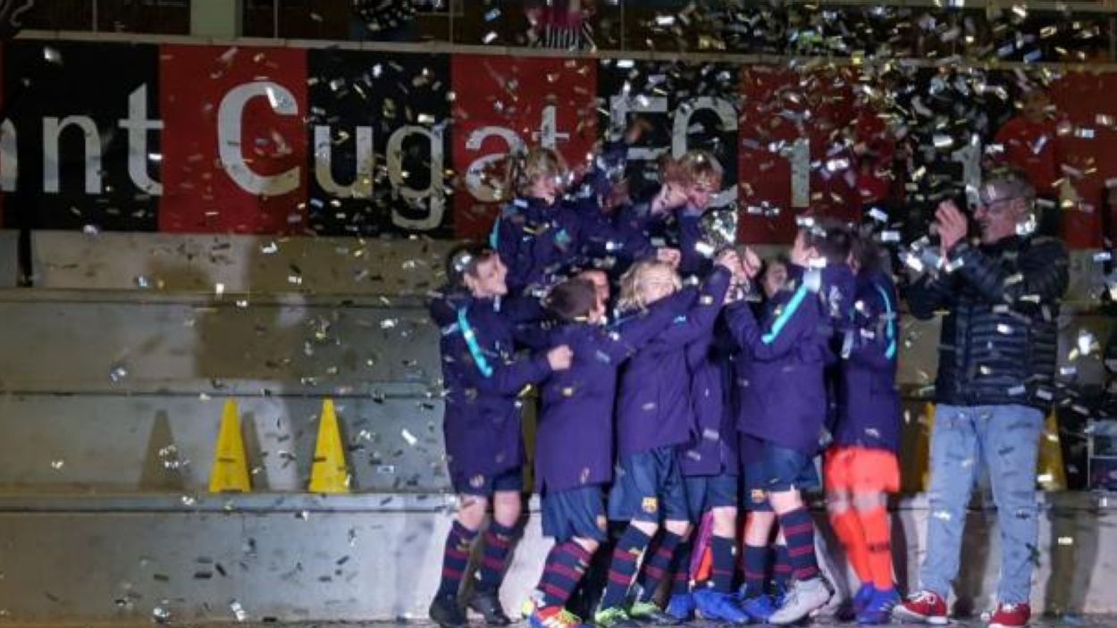 El Barça, guanyador de la darrera edició en les tres categories / Font: Sant Cugat FC