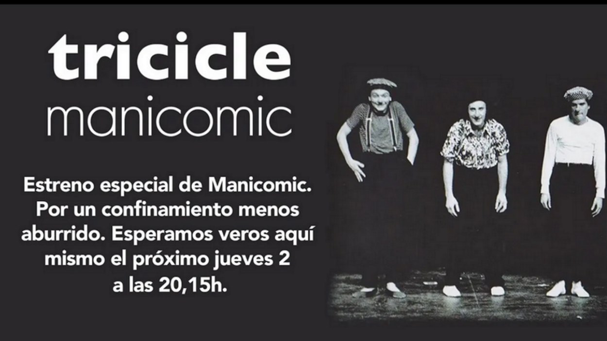 Teatre: 'Manicomic', amb El Tricicle