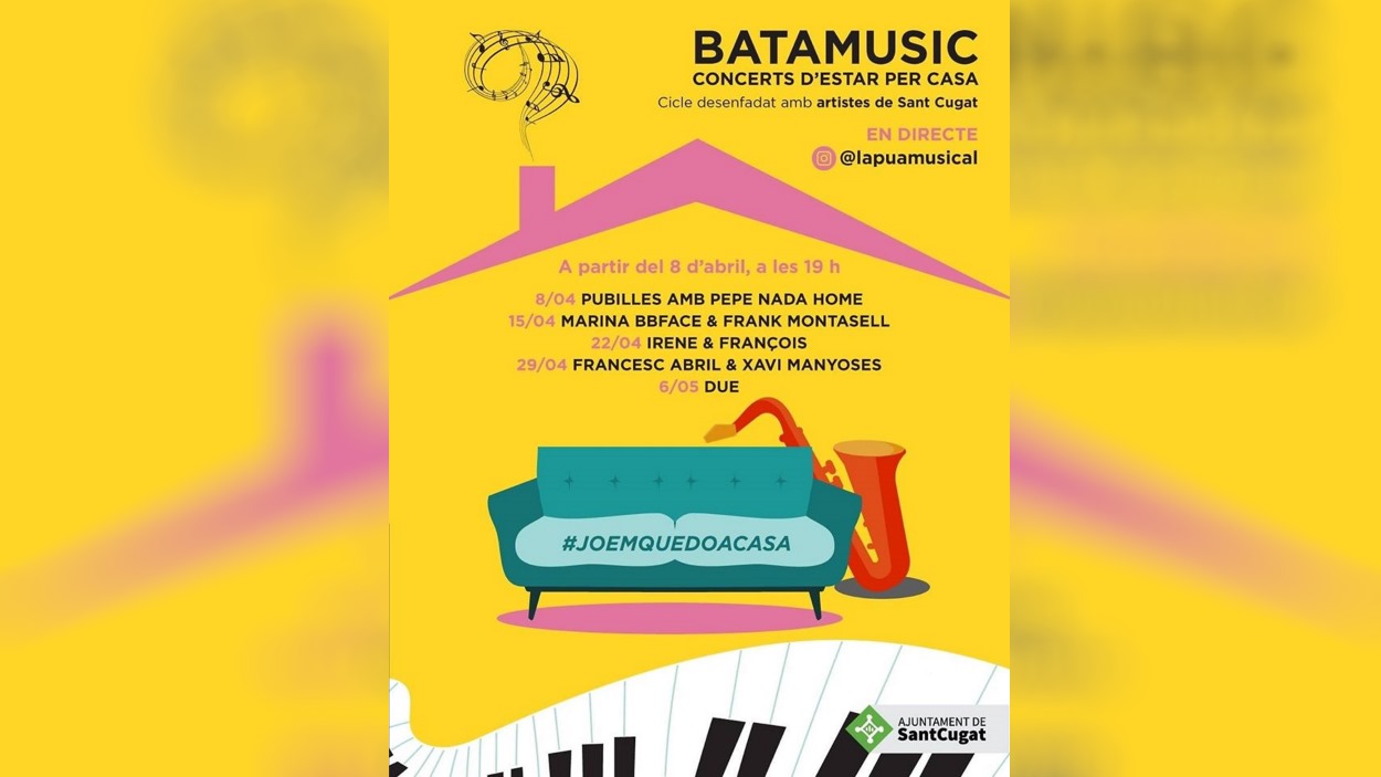 'Batamusic': Concerts d'estar per casa amb Francesc Abril & Xavi Manyoses