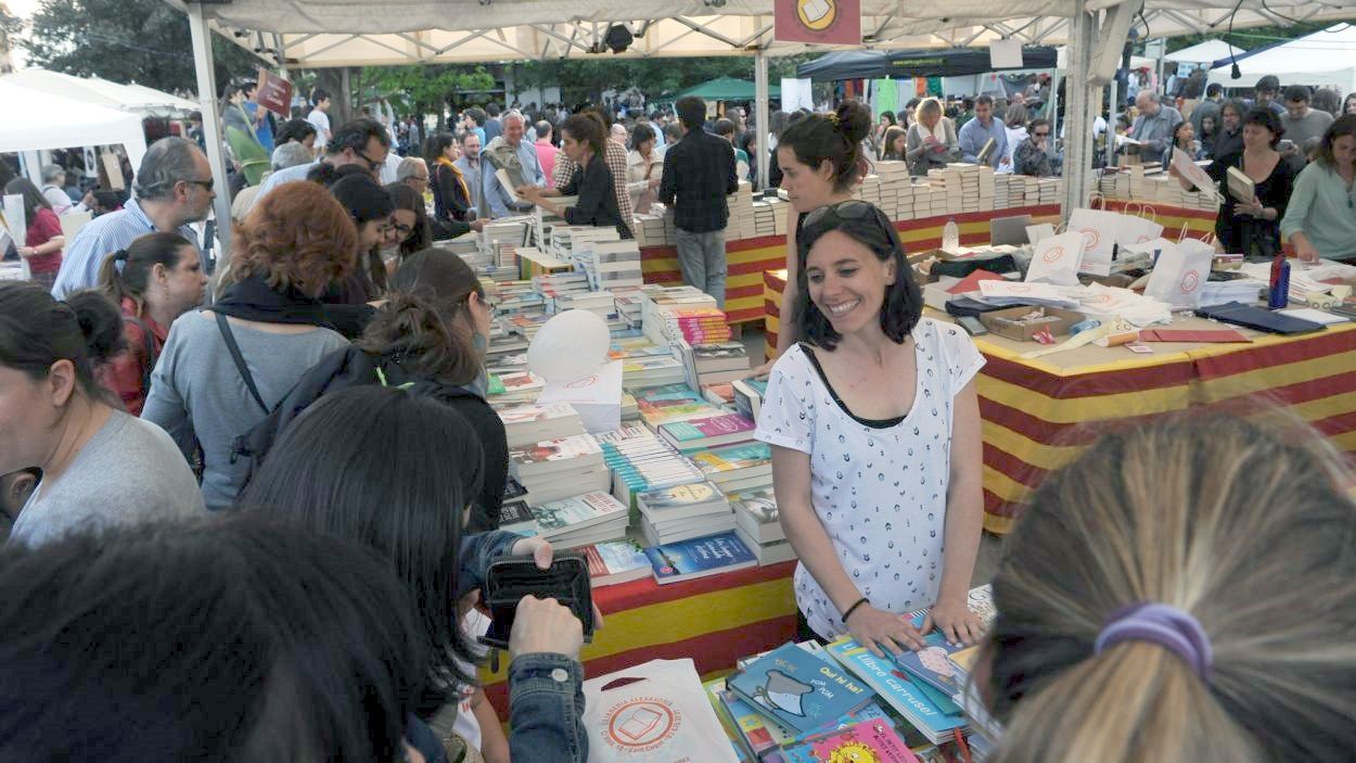 La plaça d'Octavià no serà escenari de la diada del llibre i la rosa / Foto: Localpres
