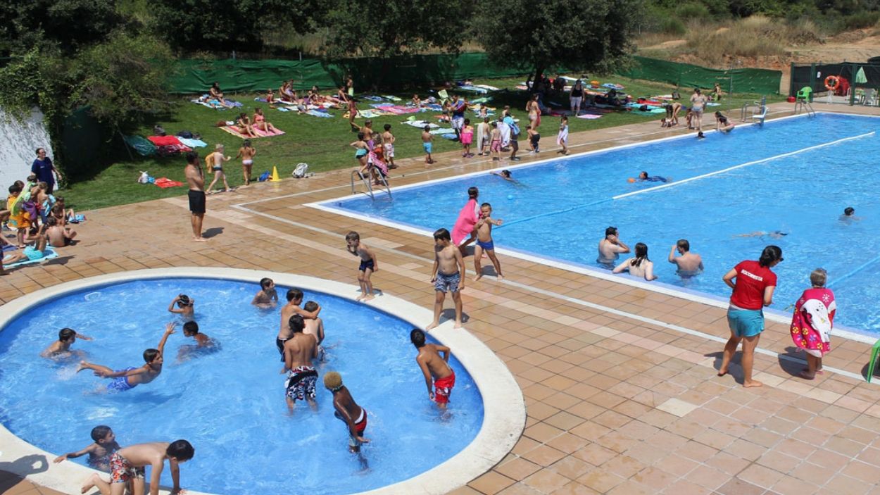 Imatge d'arxiu de les piscines del Parc Central / Foto: Ajuntament de Sant Cugat