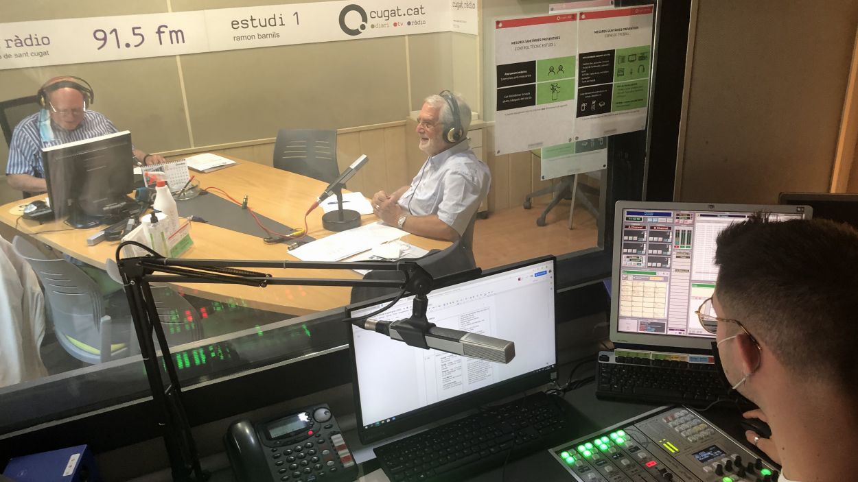 Ràdio Sant Cugat ha dedicat un programa especial a la gent gran / Foto: Cugat Mèdia