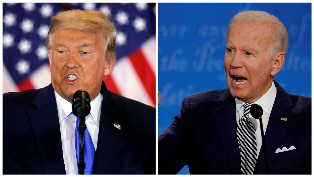 Els presidenciables americans, Donald Trump i Joe Biden / Foto: ACN - Reuters