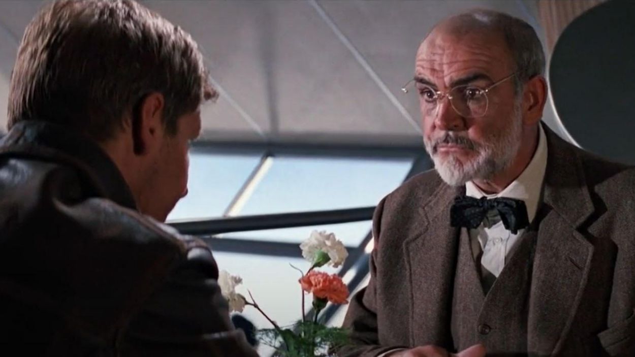 Sean Connery a la pellcula 'Indiana Jones i l'ltima croada'