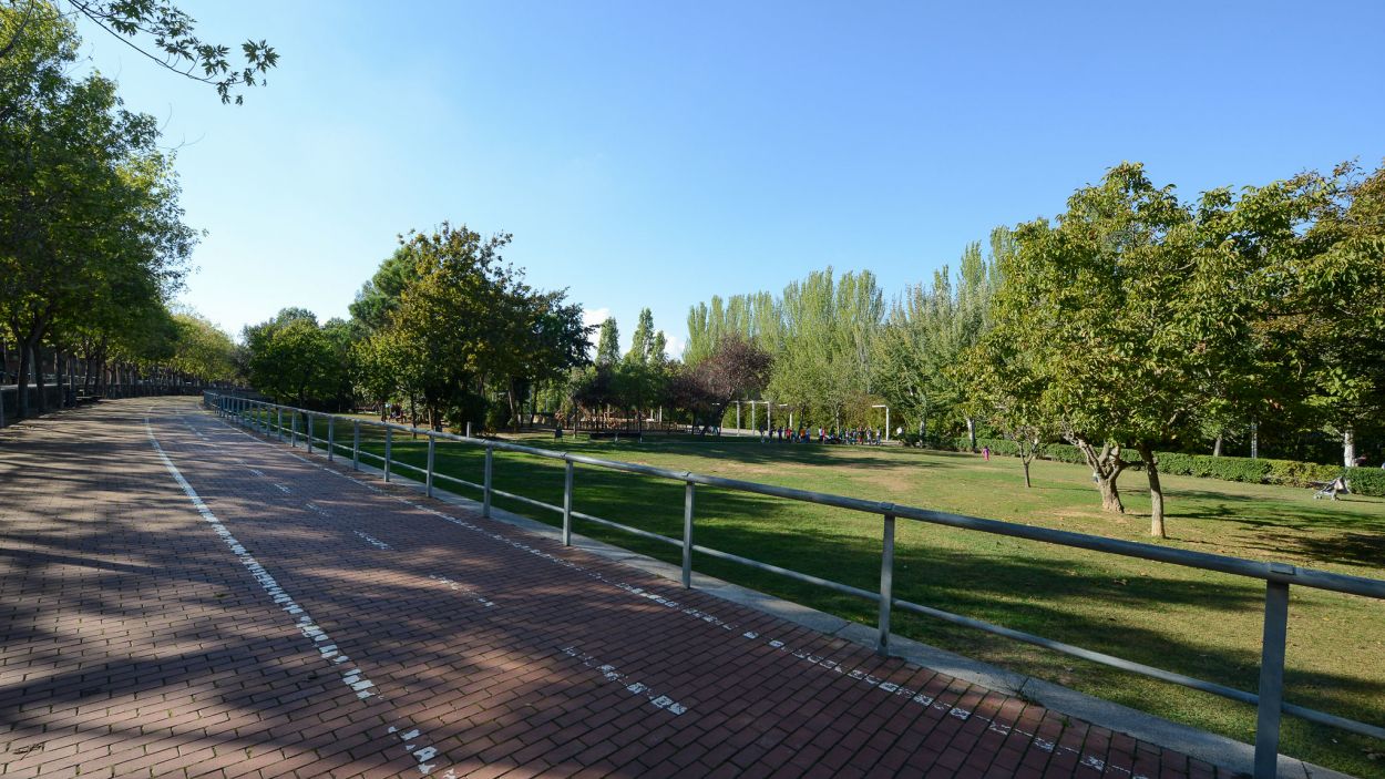 El veïnat vol adequar la zona del parc Central / Foto: Localpres