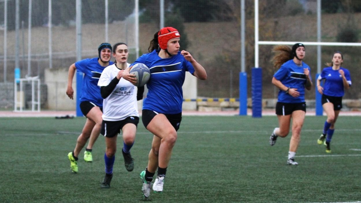 El Rugby Sant Cugat vol iniciar la lliga amb triomf / Font: Fotografia de Rugby