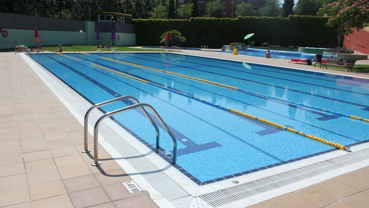 La piscina municipal del Parc Central / Font: Ajuntament